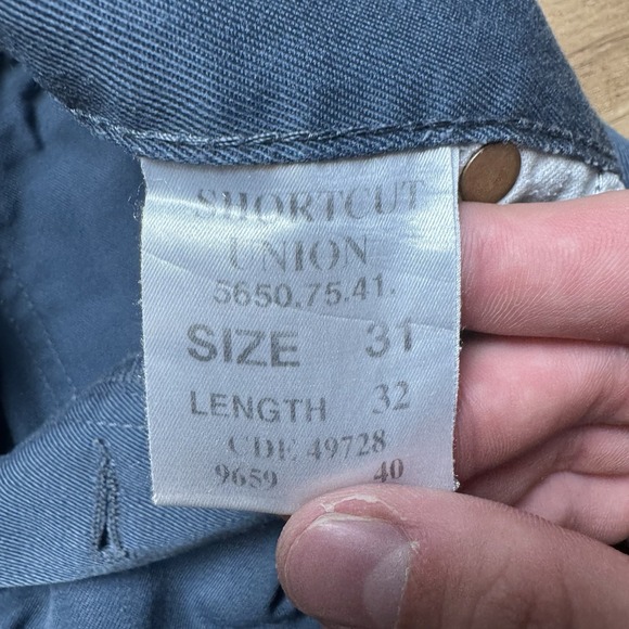 G Star RAW Jeans Men 29x30 Blue Shortcut Straight Union Utility Baggy Workwear - Picture 6 of 13